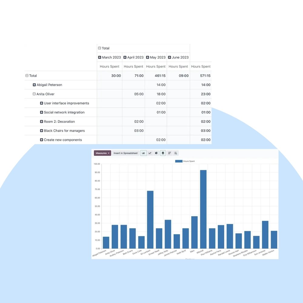 Odoo Timesheets Support