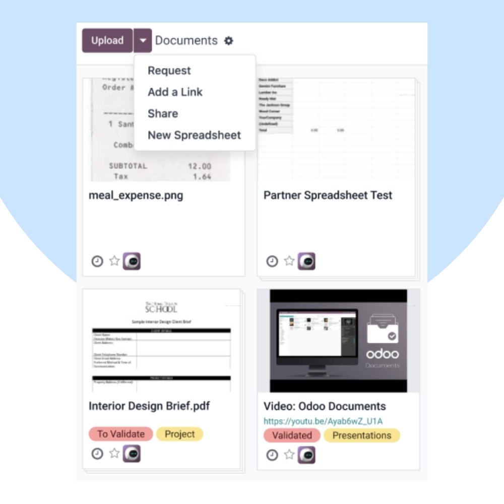 Odoo Documents Customization