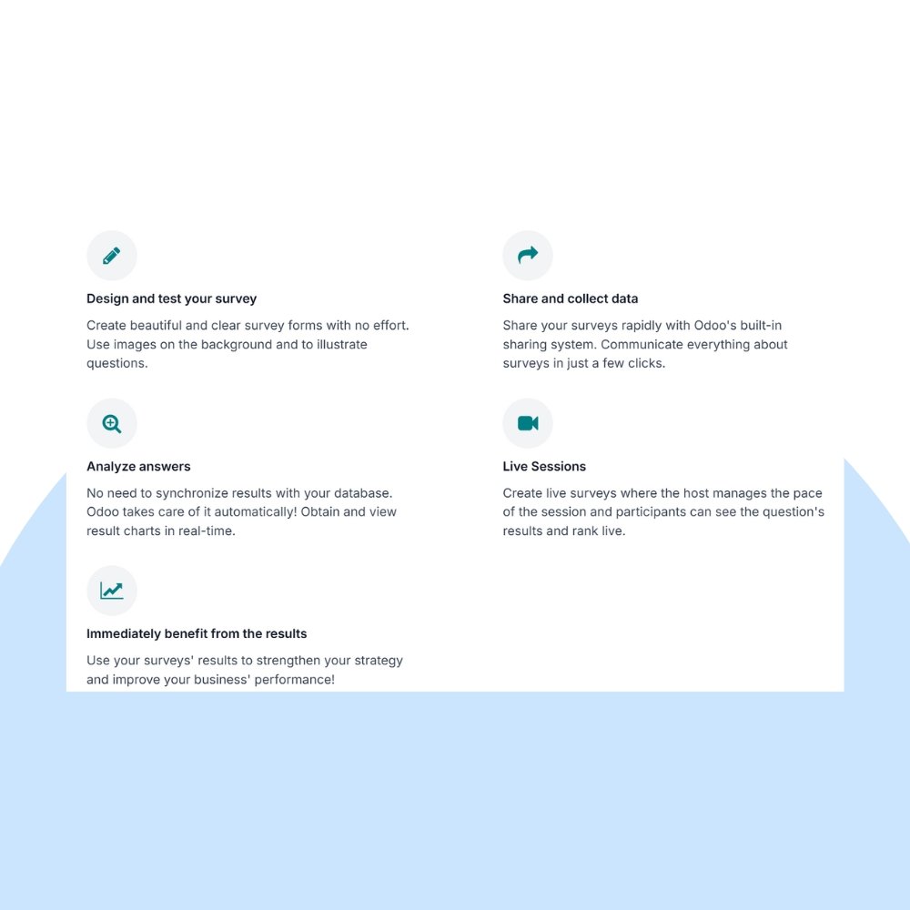 Odoo Surveys Support