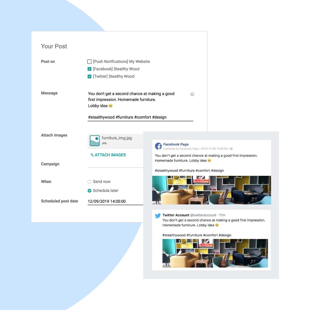 Odoo Social Marketing Implementation