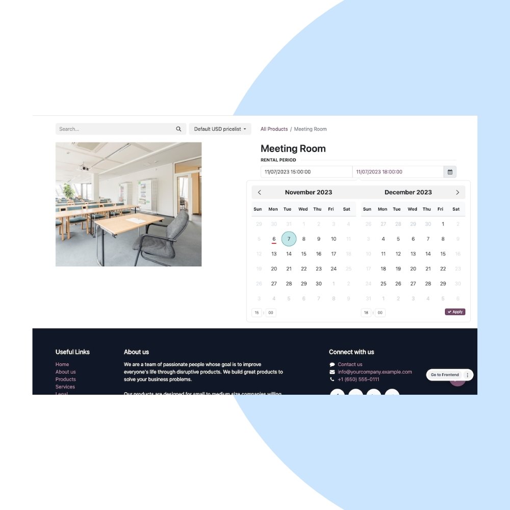 Odoo Rental Customization