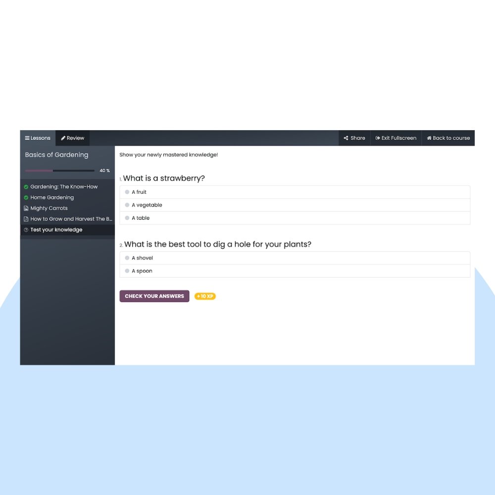 Odoo eLearning Support